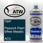 Preview: Opel, Peacock Pearl Effekt Metallic, ACU: 400ml Sprühdose, von ATW Autoteile West.